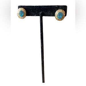 MARVELLA Vintage Gold Tone Earrings